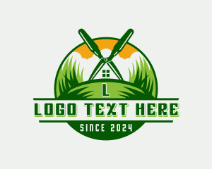 Grass Shears Gardener logo