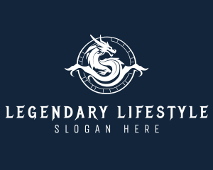 Dragon Fantasy Myth logo