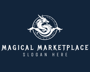 Dragon Fantasy Myth logo