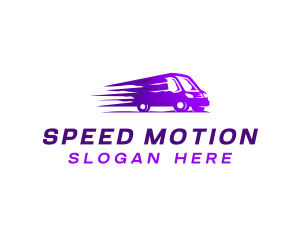 Automobile Van Driver logo design