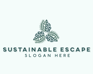 Sustainable Herbal Garden logo design