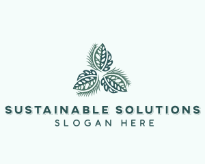 Sustainable Herbal Garden logo design