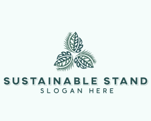 Sustainable Herbal Garden logo design