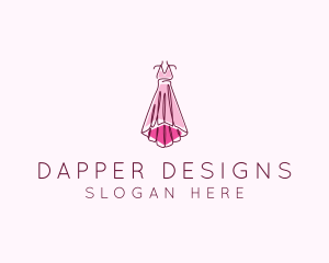 Pink Elegant Dress logo