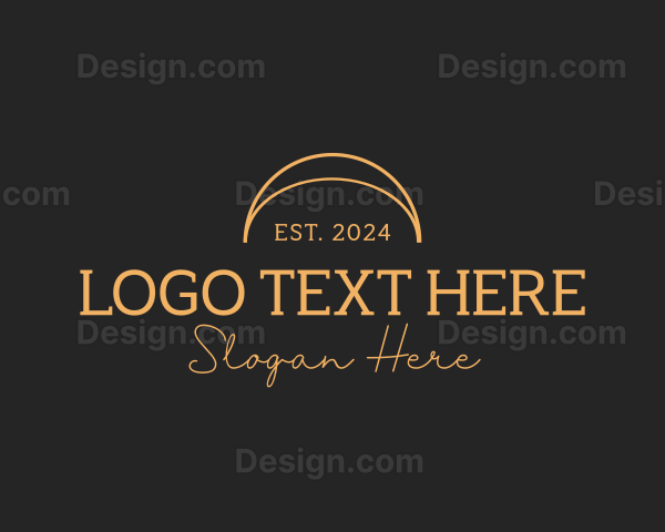 Premium Business Wordmark Logo