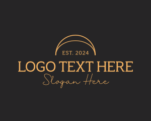 Premium Business Wordmark Logo