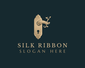 Elegant Door Knob logo design