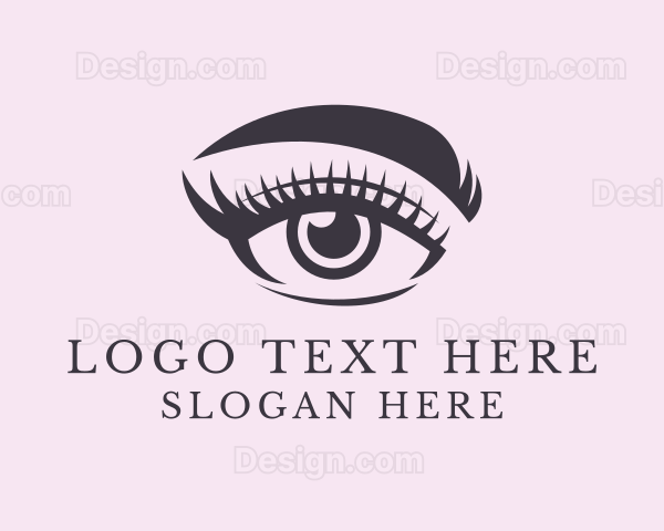 Beauty Eyelash Salon Logo