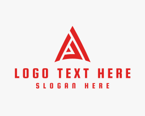 Modern Business Firm Letter A Logo
