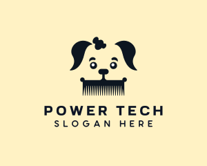 Puppy Grooming Comb logo