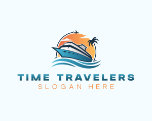 Boat Travel Tourism logo design