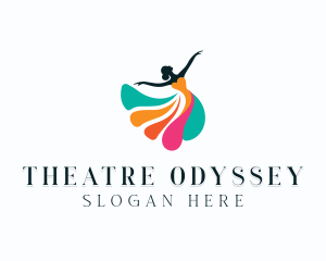 Female Theatre Performer logo