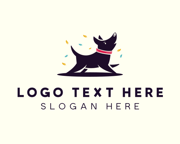 Puppy logo example 3