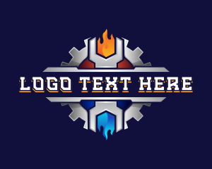 Heat Cool Temperature Logo