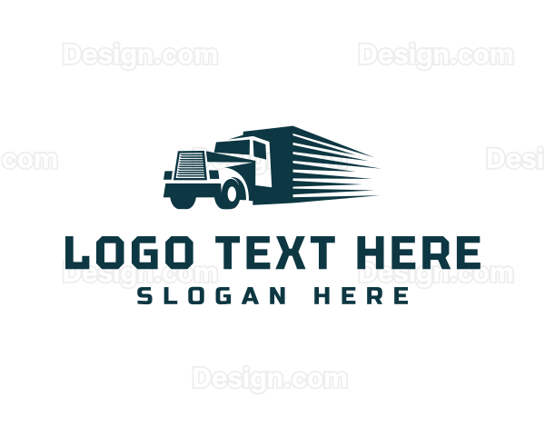 Logistics Trucking Company Logo