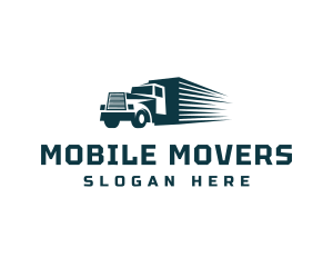 Logistics Trucking Company logo design