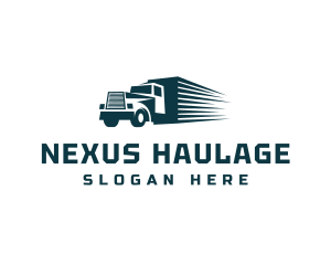 Logistics Trucking Company logo design