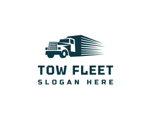 Logistics Trucking Company logo design