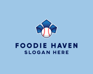 Crown Baseball Slugger logo design