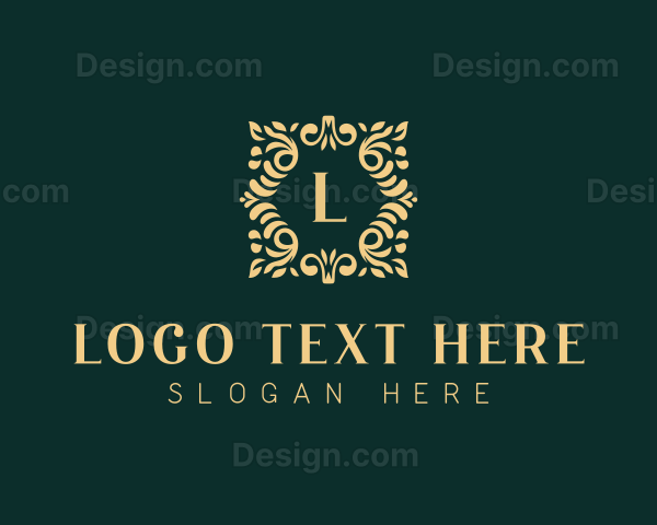 Floral Wedding Stylist Logo