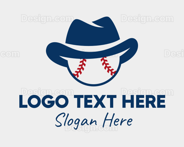 Cowboy Baseball Team Logo