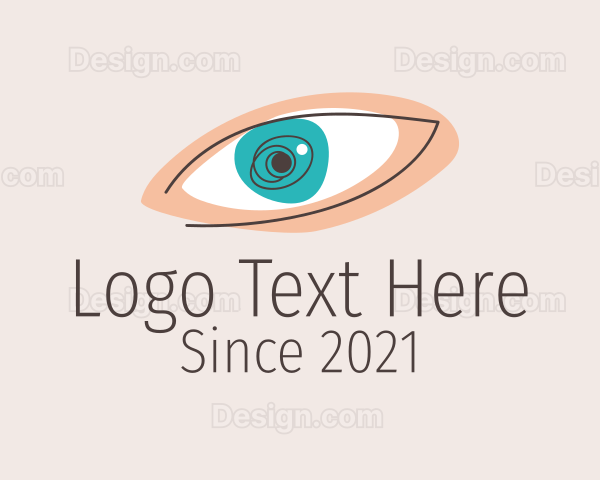 Minimalist Eye Clinic Logo