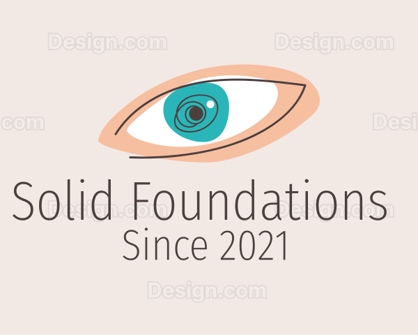 Minimalist Eye Clinic Logo