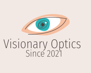 Minimalist Eye Clinic  logo design