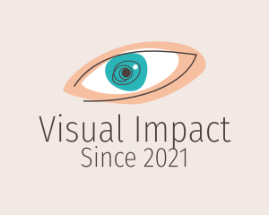 Minimalist Eye Clinic  logo design