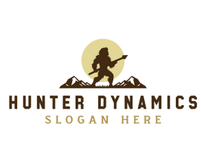 Prehistoric Caveman Hunter logo