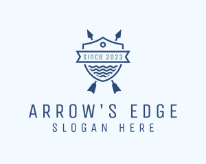 Arrow Ocean Water Shield logo