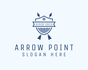 Arrow Ocean Water Shield logo