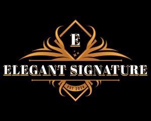 Luxury Ornamental Jewelry  logo design