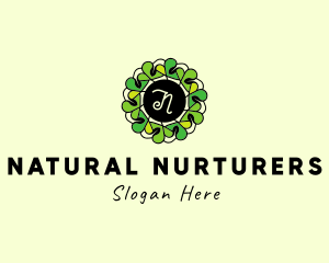 Organic Decorative Leaf   logo design