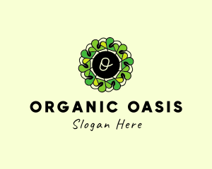 Organic Decorative Leaf   logo design