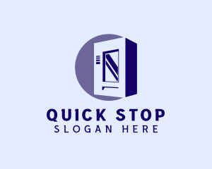 Vending Machine Dispenser logo design