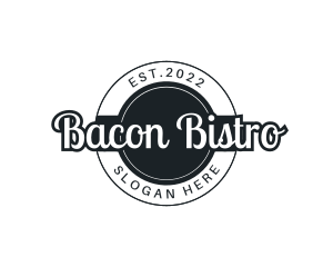 SImple Restaurant Bistro logo design