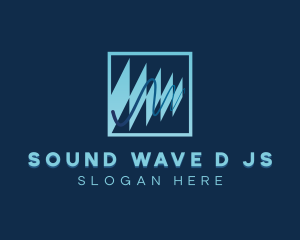 Science Waves Research logo design