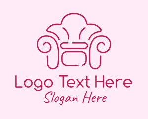 Fancy Pink Couch logo