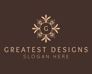 Flower Beauty Stylist Salon logo design