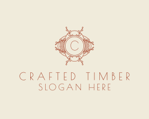 Natural Herb Wreath logo design