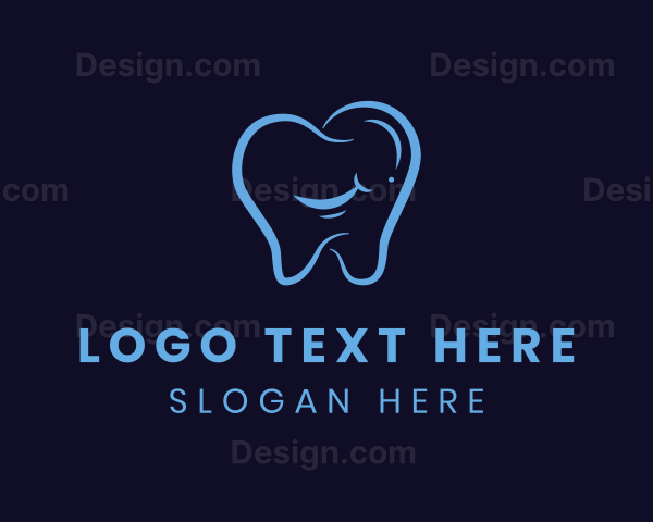 Tooth Smile Dental Logo