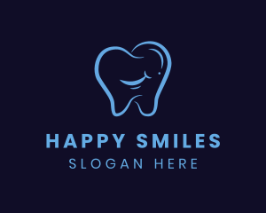 Tooth Smile Dental logo design