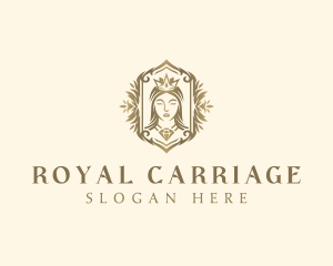 Luxury Royal Diamond Queen logo design