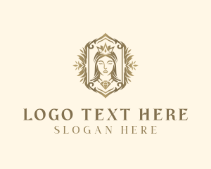 Luxury Royal Diamond Queen logo