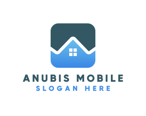 Square House App logo design