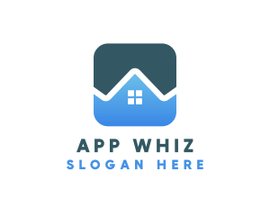 Square House App logo design