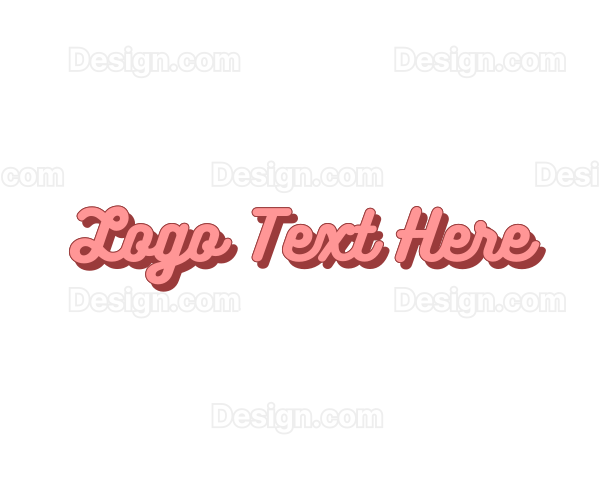 Sweet Bakery Wordmark Logo