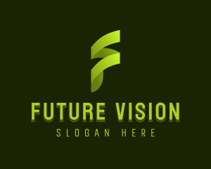 Digital Consulting Letter F logo