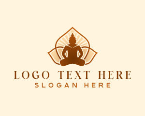 Wellness Lotus Buddha logo